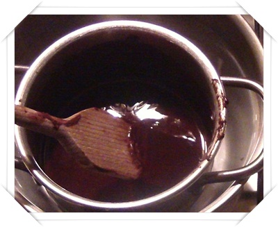 Cioccolato a bagno maria
